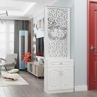 森美人入户进玄关柜隔断柜屏风镂空客厅装饰酒柜简约现代小户型新中式