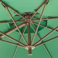 家柏饰(CORATED)米大号型户外遮阳伞 阳台花园庭院子罗马伞室外四方太阳伞户外伞