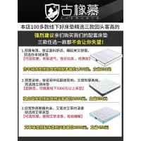 森美人美式床轻奢床儿童女孩公主床粉色简欧欧式现代简约双人1.5米