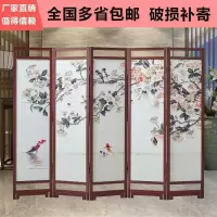 BONJEAN现代实木屏风酒店折叠移动隔断墙卧室小户型遮挡家用客厅中式折屏