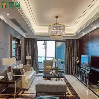 森美人后现代轻奢风边几角几客厅不锈钢小茶几正方形边角柜简约沙发边桌