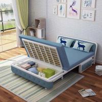 森美人折叠沙发床两用推拉客厅书房公寓小户型双人简约现代多功能折叠床