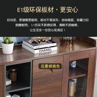 森美人北欧家用茶水柜酒柜餐边柜现代简约厨房碗柜收纳柜储物柜微波炉柜
