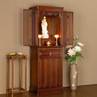 森美人68带佛龛供台家用神龛立柜佛台神台供桌神位佛柜现代简约佛桌