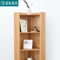 森美人实木三角柜北欧现代简约客厅餐厅卧室转角柜储物柜B3105