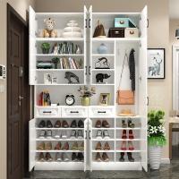 森美人鞋柜家用大容量口简约现代玄关柜入户厅柜进储物柜