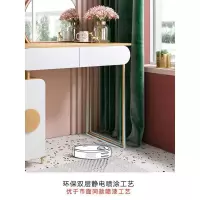 森美人北欧轻奢卧室小型化妆台桌现代简约风梳妆台桌收纳柜一体
