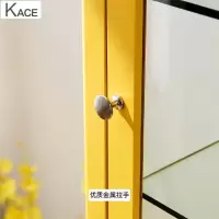 森美人北欧酒柜玻璃宜家展示柜现代简约时尚电视边柜实木储物柜单