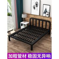 森美人铁艺床双人1.8米公主床简约现代公寓铁架床北欧单人宿舍铁床1.5米
