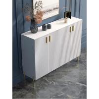 森美人轻奢北欧餐边柜烤漆茶水现代简约柜子客厅储物靠墙家用简易橱柜