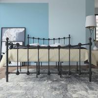 森美人时尚欧式铁艺床1.5米1.8米双人床1.2米单人宿舍床铁床钢管床