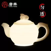 家柏饰(CORATED)德化白瓷茶壶陶瓷单壶礼盒装家用泡茶壶带盖过滤冲茶器190050z