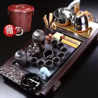 家柏饰(CORATED)茶具套装家用客厅实盘办公室功夫茶描金半全自动陶瓷整代