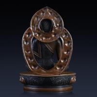 家柏饰(CORATED)释迦摩尼佛像铜 如来佛像释迦牟尼三世佛供奉密宗大号