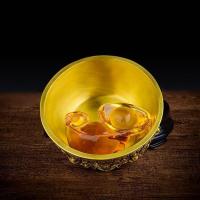 家柏饰(CORATED)摆件 铜客厅玄关明财位装饰品
