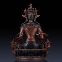 家柏饰(CORATED)地藏佛像供奉 铜地藏菩萨摆件藏传密宗佛像仿尼泊尔