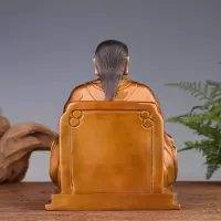 家柏饰(CORATED)玄天上帝神像 铜真武大帝玄武大帝像道教祖师爷摆件