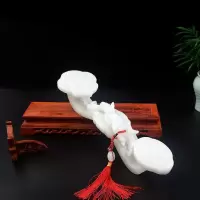 家柏饰(CORATED)玉如意摆件客厅酒柜玄关商铺乔迁玉石礼品新房装饰