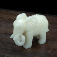 家柏饰(CORATED)玉石大象摆件客厅酒柜摆件乔迁开业礼品新房家居装饰品