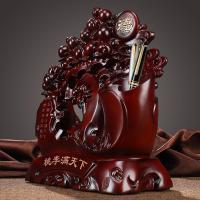 家柏饰(CORATED)笔筒摆件办公室书房实用桌面装饰品送恩师长辈创意礼品纪念品