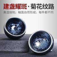 家柏饰(CORATED)建盏茶杯油滴天目盏茶具套装办公用功夫泡茶器现代简约礼盒Z