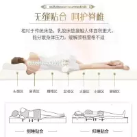 家柏饰(CORATED)凉感冰丝加厚泰国乳胶床垫软垫榻榻米垫子家用海绵垫学生宿舍单人
