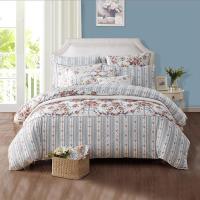 家柏饰(CORATED)家纺全棉四件套全棉床上用品加厚被套床单北欧风套件