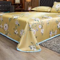 家柏饰(CORATED)冰丝凉席三件套1.8m床可水洗折叠夏季1.5米1.2.0可机洗空调软席子