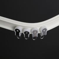 家柏饰(CORATED)窗帘轨道可弯曲轨道 铝合金纳米弯轨