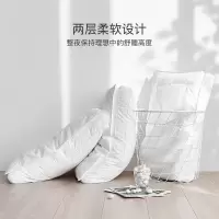 家柏饰(CORATED)蚕丝枕头单人助成人家用枕芯超软酒店美肤枕