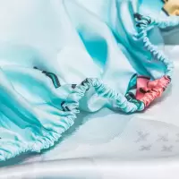 家柏饰(CORATED)冰丝凉席床笠款1.8m床三件套1.5m夏季可水洗机洗空调软席子