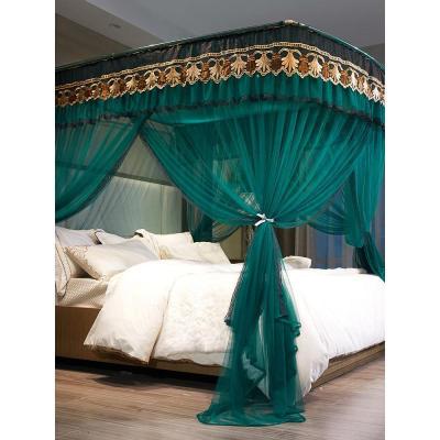 家柏饰(CORATED)可伸缩u型防蚊罩蚊帐家用床上1.8m1.5床2米1.2免安装折叠夏季遮光