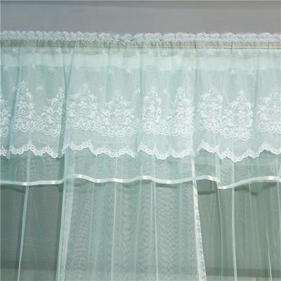 家柏饰(CORATED)2025新款导轨蚊帐加密加厚1.8m床 u型轨道家用1.5/2米纹账免安装