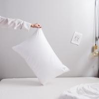 家柏饰(CORATED)枕头单人五星级酒店忱头家用全棉薄整头一对拍2低枕芯