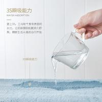 家柏饰(CORATED)五星级酒店大毛巾浴巾全棉洗脸家用不毛强吸水2条装