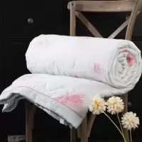家柏饰(CORATED)双面天丝面料空调被欧式优雅夏被夏凉被芸香花蓉天丝夏被