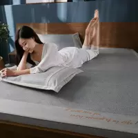家柏饰(CORATED)夏天凉席1.5米1.8m床双人藤席1.2单人编席可折叠水洗三件套席子