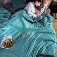 家柏饰(CORATED)夏季空调被夏被水洗真丝被子冰丝夏凉被春秋被单人双人被芯薄被子