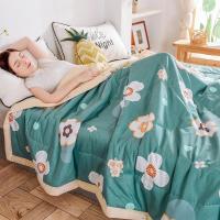 家柏饰(CORATED)全棉夏被单人学生夏凉被空调被子双人全棉夏天儿童薄款春秋被芯