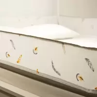 家柏饰(CORATED)夏季蚊帐防摔儿童三开支架拉链加密有底1.8m2米床家用2.2