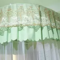 家柏饰(CORATED)新款u型轨道导轨蚊帐家用1.8m床加密加厚公主风免安装1.5纹账