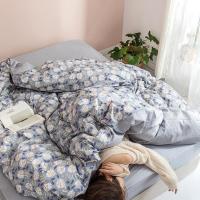 家柏饰(CORATED)风四件套全棉全棉小清新床上用品单人夏季1.5米床单被套款