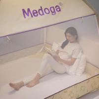 家柏饰(CORATED)支架蒙古包蚊帐防摔儿童加密夏季床上拉链家用1.5m1.8米1.2