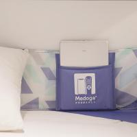 家柏饰(CORATED)免安装蒙古包蚊帐三开拉链折叠防摔1.5/1.8/2米2.2m床