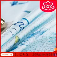家柏饰(CORATED)夏天床单单件被单夏季冰丝夏凉丝滑薄款枕套三件套欧式公主风