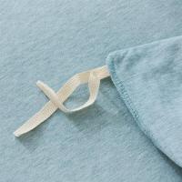 家柏饰(CORATED)全棉被套单件天竺棉针织全棉条纹单双人1.5米被罩200230单套