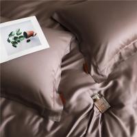 家柏饰(CORATED)北欧风轻奢80支纯色天丝四件套夏季冰丝被套真丝床单床上用品