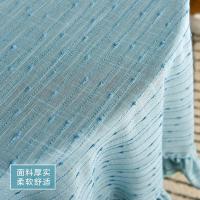 家柏饰(CORATED)北欧风格小圆茶几桌布阳台圆形餐桌布艺家用田园小清新荷叶边台布