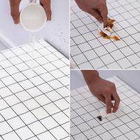 家柏饰(CORATED)床头柜盖布简约现代套罩柜垫桌布防水免洗防尘家用遮盖布卧室塑料