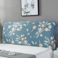 床头罩套床头套软包防尘罩靠背罩子保护套1.8米弹力布1.5床北欧风 田园鸽 1.8米(适合1.7-1.9米床头使用)